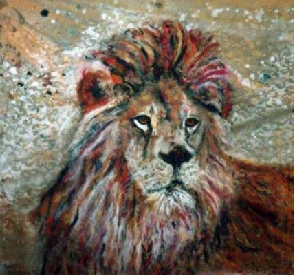 Sultan (Acrylic on Canvas) By Chris Crosby