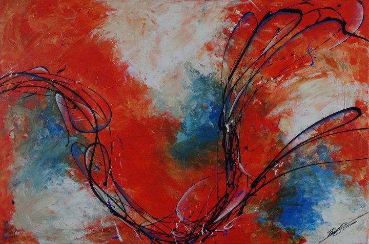 "If I could only" 24 x 36 Acrylic on Canvas