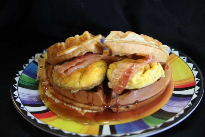 Egg Waffle Sandwich