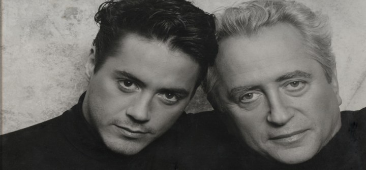 Robert Downey Sr. and Robert Downey Jr.