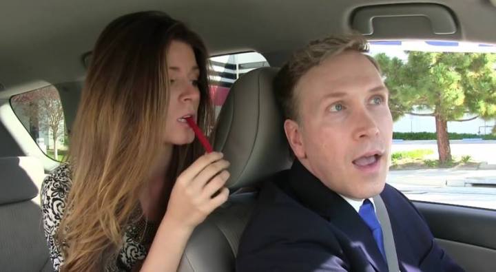  Magdalena Tcherno as Oksana and Dwight Turner as Nathan in Bear Tours (2015)