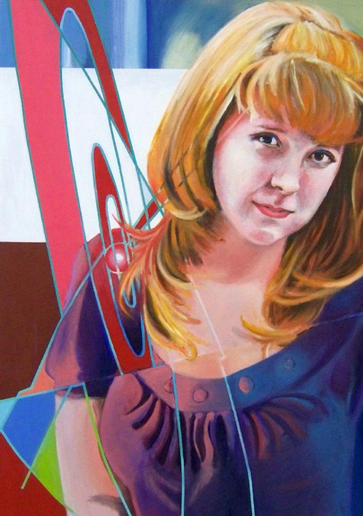 Living Strength 36x48 acrylic on canvas