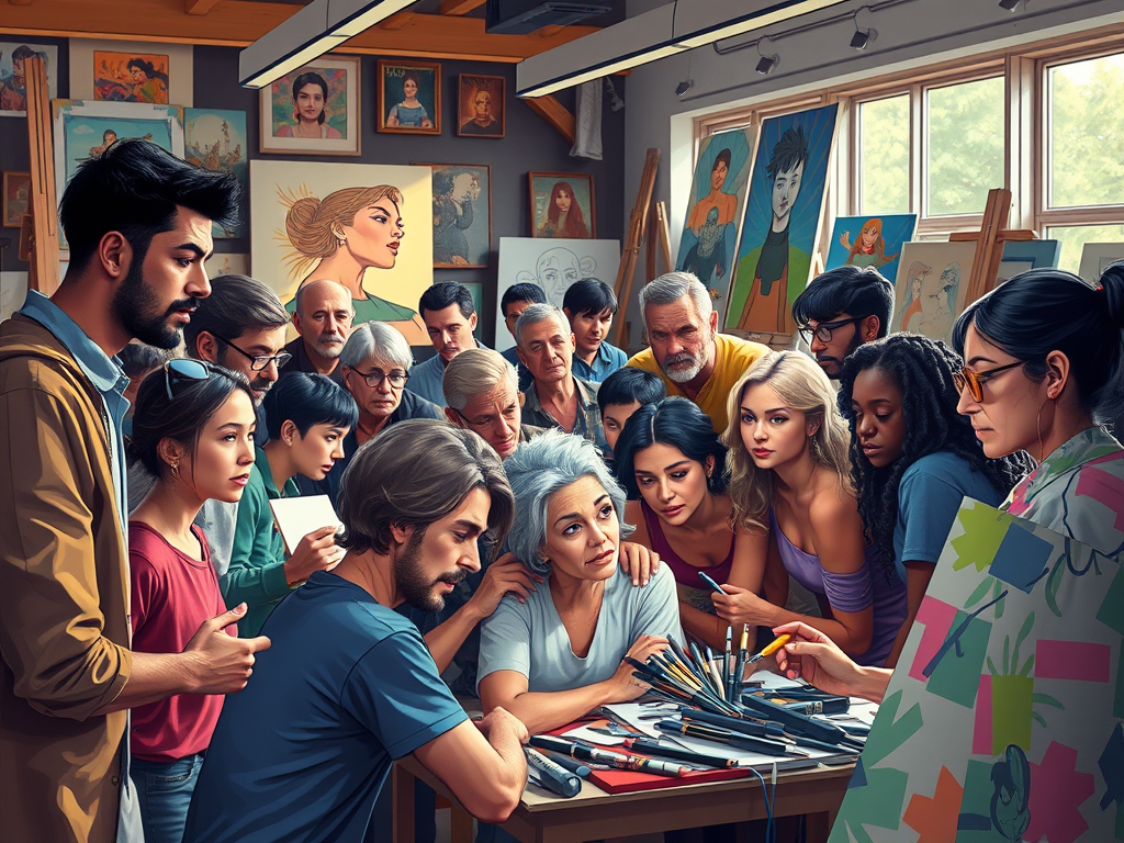 This image has an empty alt attribute; its file name is a-artist-community-creating-together-1.png