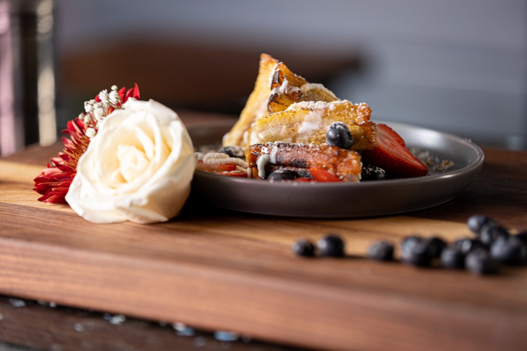 OMG! French Toast by Chef Serge Krikorian with Vibrant Occasions Catering.